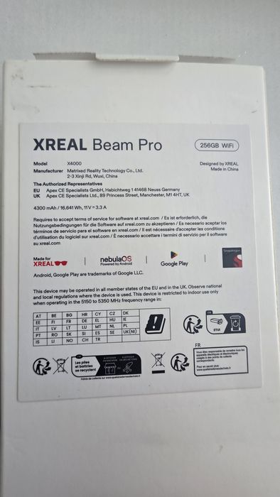 Xreal  beam pro ,