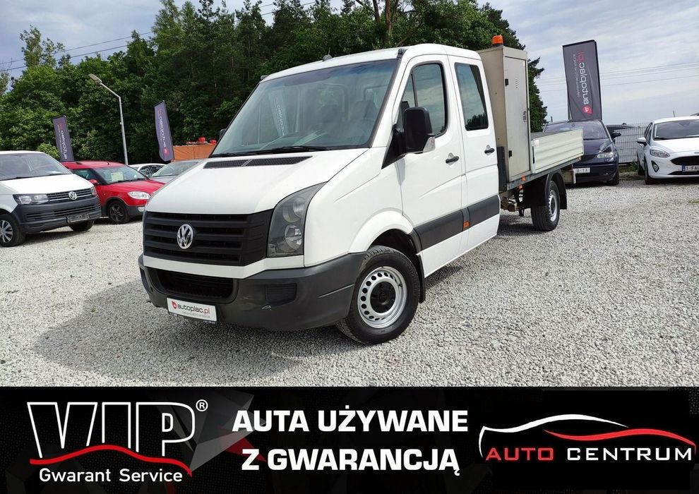Volkswagen Crafter  2.0D 136Km Klima Elektryka Hak 7Os. L4 Long