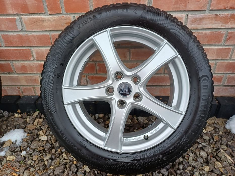 Alufelgi 17"_5x112_Skoda_Octavia_Superb_Karoq_Kodiaq_jak nowe!_dostawa