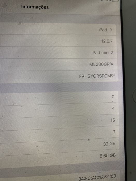 Ipad 2 mini em bom estado