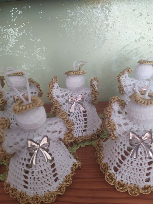 Aniołki na szydełku handmade
