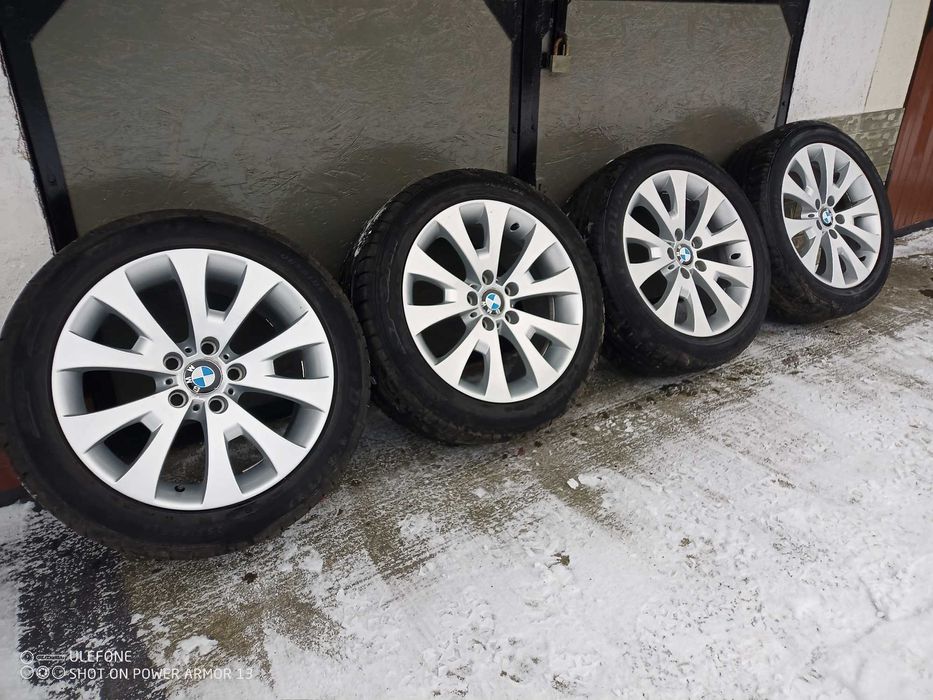 Sprzedam alu felgi org.BMW Styling 206 razem z oponami  super stan