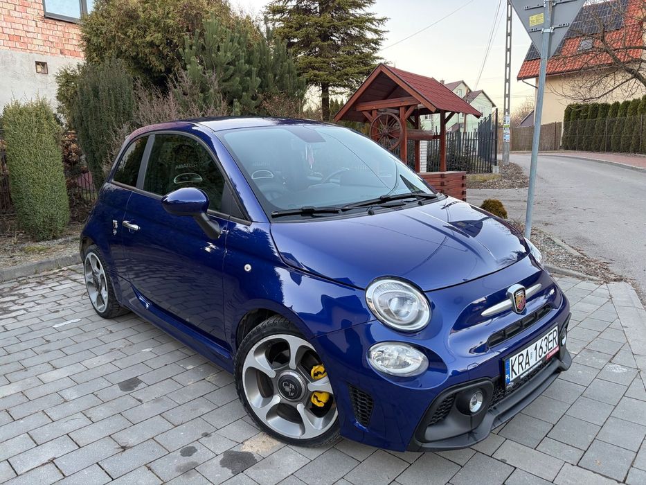 Abarth 595 Navigacja Skora Czujnik parkowania