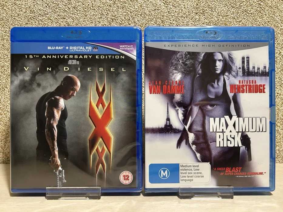 Blu-ray диски Amaray Советник/Заложница/Неуправляемый с переводом.