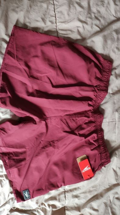 Speedo bordowe męskie szorty kąpielowe rozm XXL