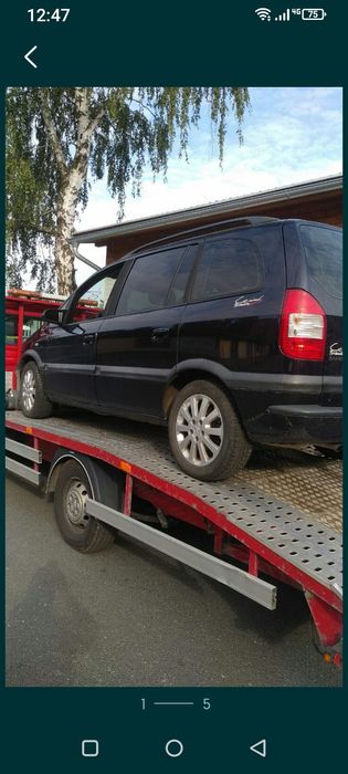 Запчастини Опель Зафіра А 1.8і 2.0тді капот бампер Ляда крила фари гур