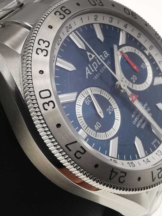 Zegarek ALPINA Alpiner 4 Chronograph automat gwarancja NOWY