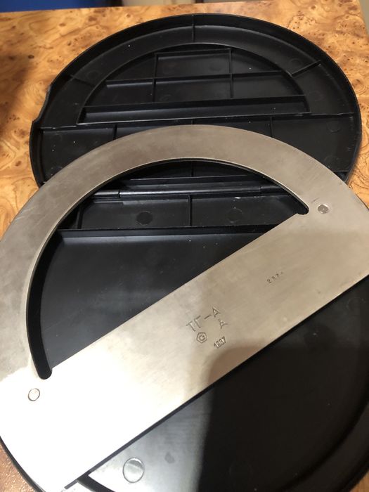 Транспортир нержавіюча сталь