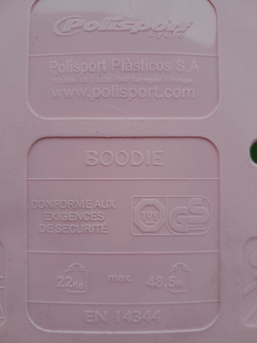 Cadeira Bebé  trás para bicicleta