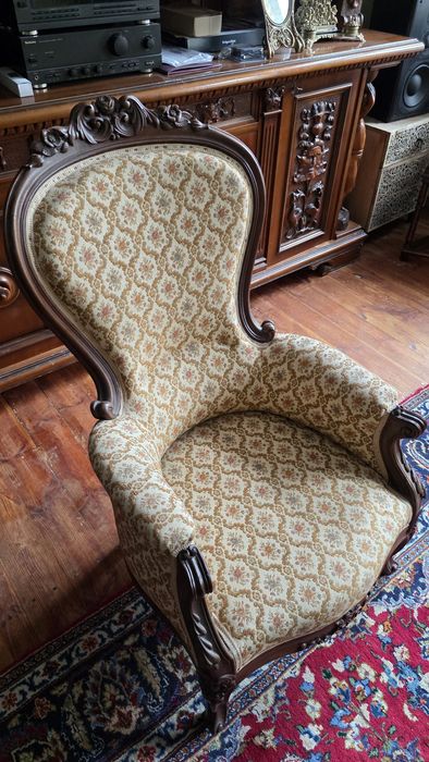 Fotel Ludwik pałacowy