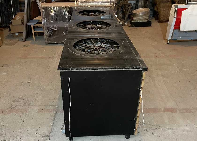 Б/у тепловая витрина для подогрева первых блюд для общепита ресторана