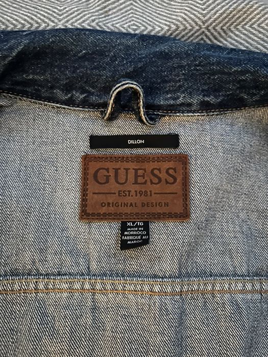 Guess Dillon kurtka jeansowa męska XL