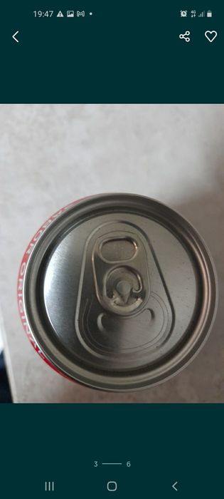 Lata de coca cola rara com erro de fabrico posso trocar por alfa romeu
