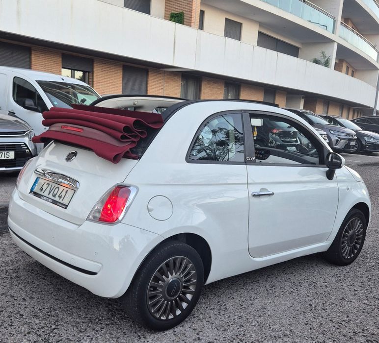Fiat 500C cabrio aceito retoma para facilitar negocio