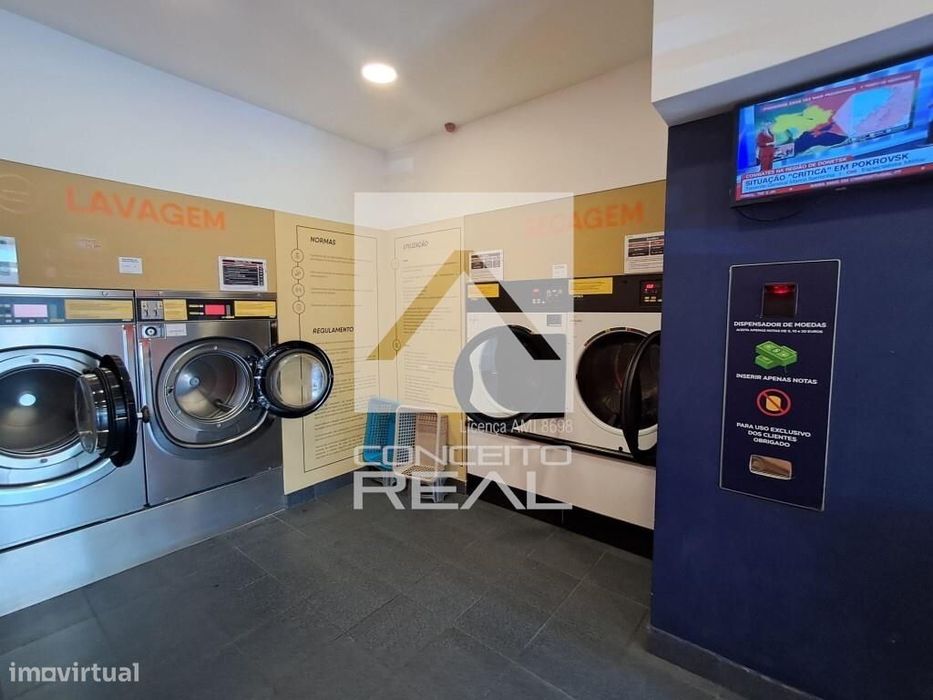 Lavandaria (a funcionar) - Trespasse - S. Mamede de Infesta