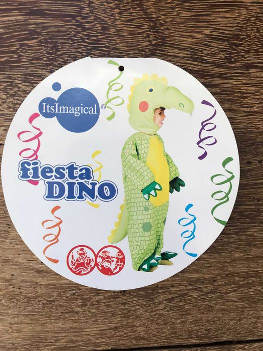 Fantasia de dinossauro para criança
