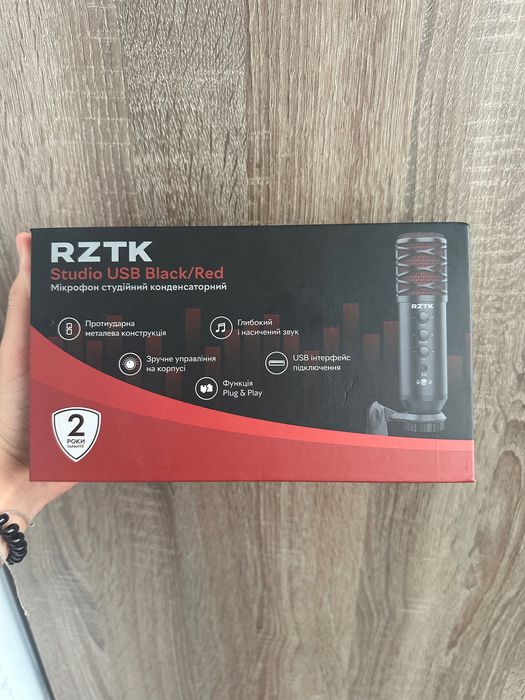 Мікрофон RZTK Studio USB