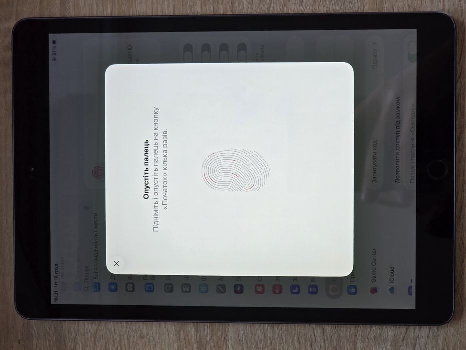 Ipad 8 128gb акумулятор 90%