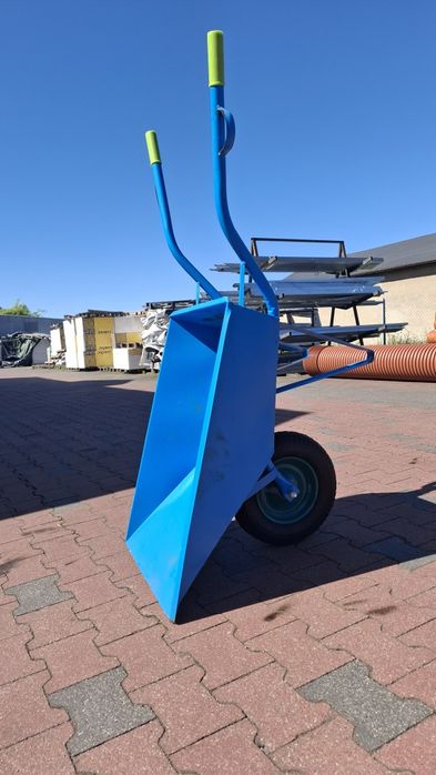 Taczka ogrodowa metalowa