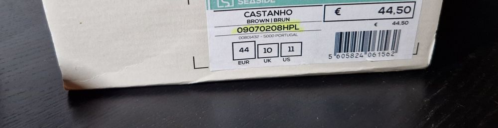 Sapatos de vela mocasines n 44- 44.5 Gama Premium
Novos na caixa
Gama