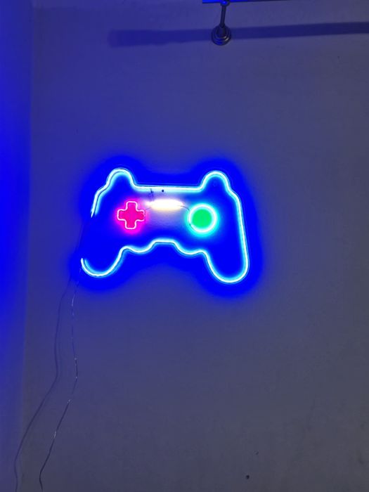 Neon Plexi LED Gamepad multikolor USB 40 cm na28 cm