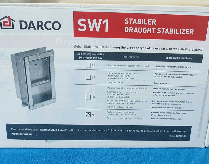 Stabiler darco sw1-70