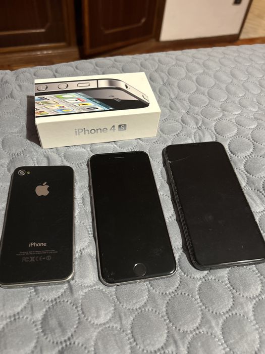 Lote 3 iPhones Apple – iPhone 4/4S, 6s e XS