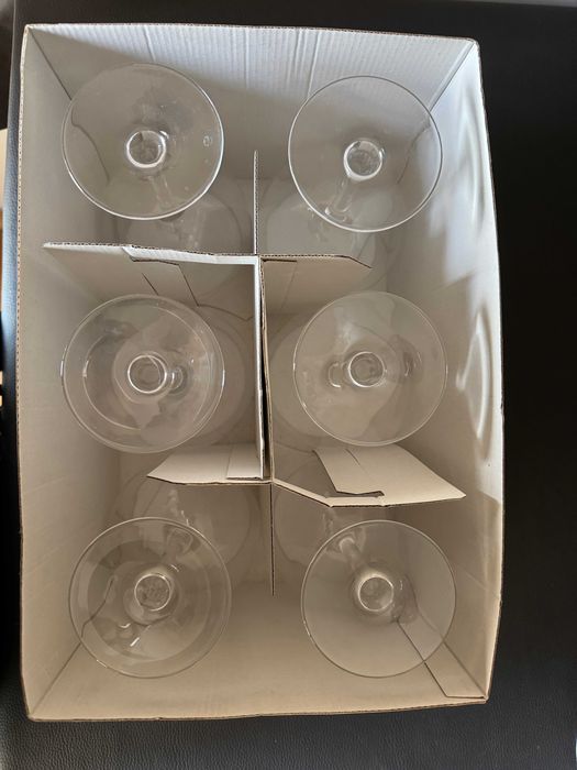 6 IKEA Ljuskraftig Gin Glasses, New434369586780579842