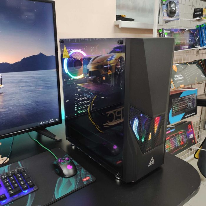 Компютер Новый Ryzen 5 5500, 16GB DDR4, GTX 1660 Super 6GB, SSD 500GB