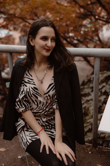 сукня манго з принтом зебри mango