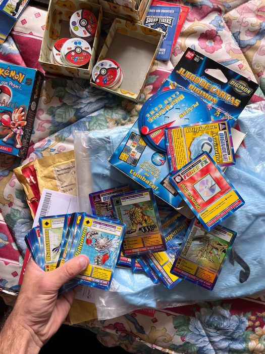 Digimon cartas colecao espanhola versao como nova