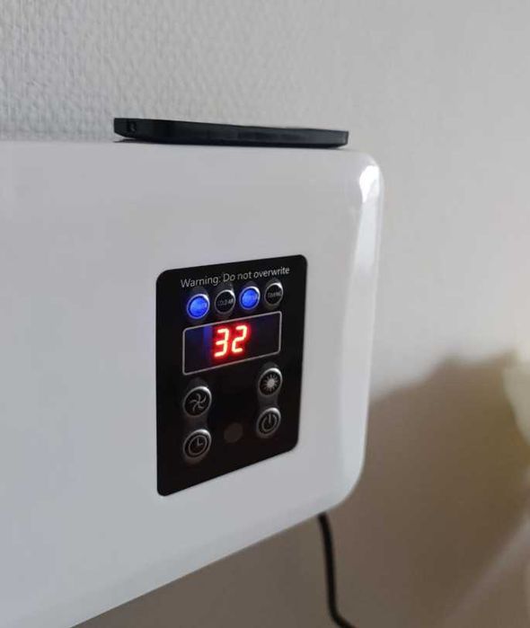 обігрівач настінний міні кондиционер тепловентилятор дуйка 2 в 1 пульт