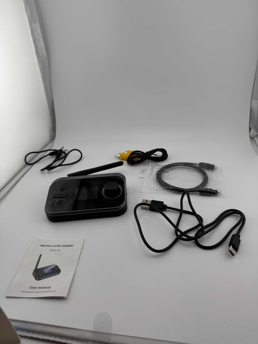 Adapter bluetooth transmiter c41 nadajnik audio odbiornik stereo