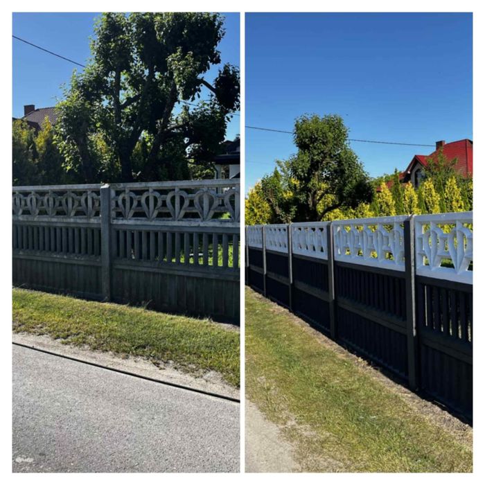 Usługi mycia kostki brukowej, elewacji, itp.