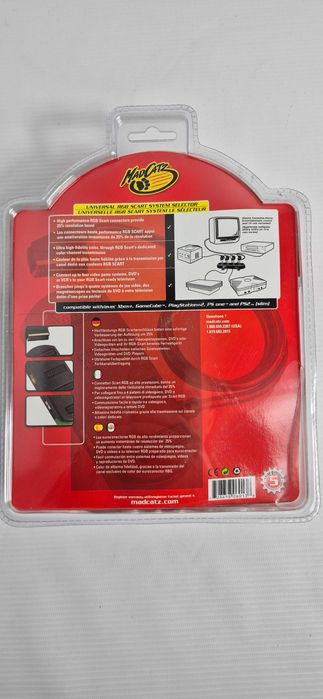 Nowy Mad Catz Universal RGB SCART Selector (2005) – Kolekcjonerski
