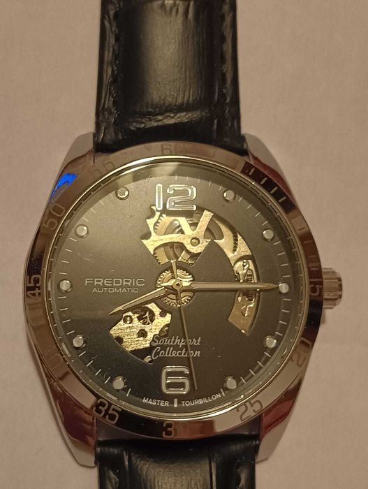 Relógio novo com certificados, FREDRIC,  movimento tourbillon, qualidade e elegância.