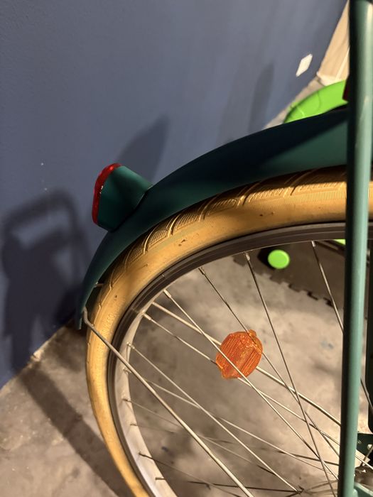 Bicicleta elops verde
