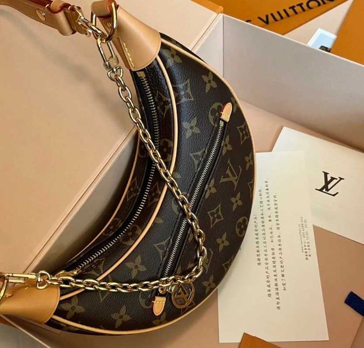 LV pea crossbody bag