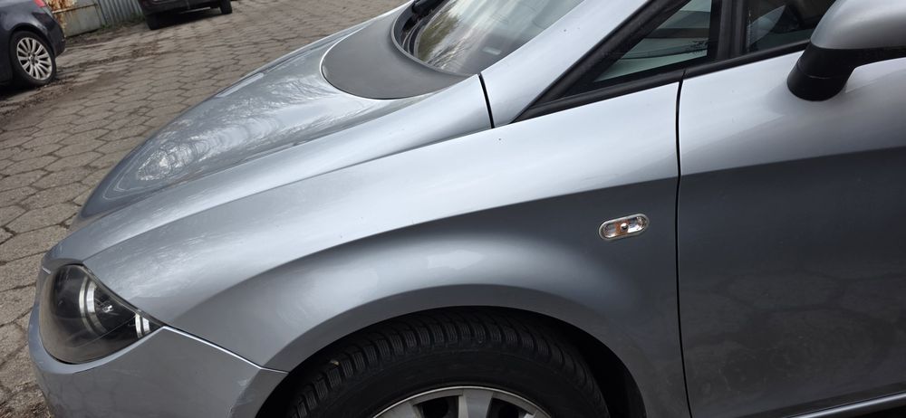 Seat leon 2 LS7Y  1.9tdi BXE zderzak maska lampa  pas przedni