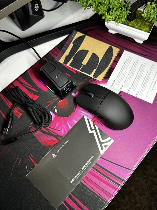 • Миша ігрова Ajazz AJ179 Apex Black 8K Гц / Huano •