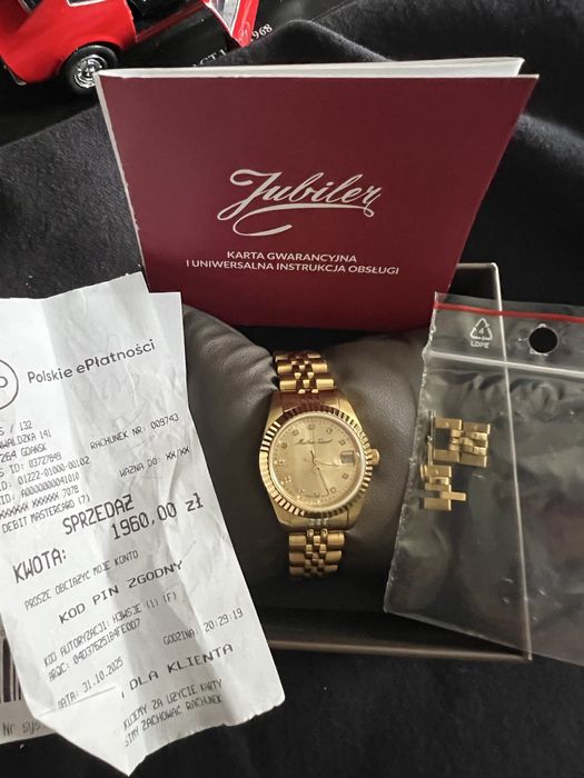 Zegarek zloty  Tissot