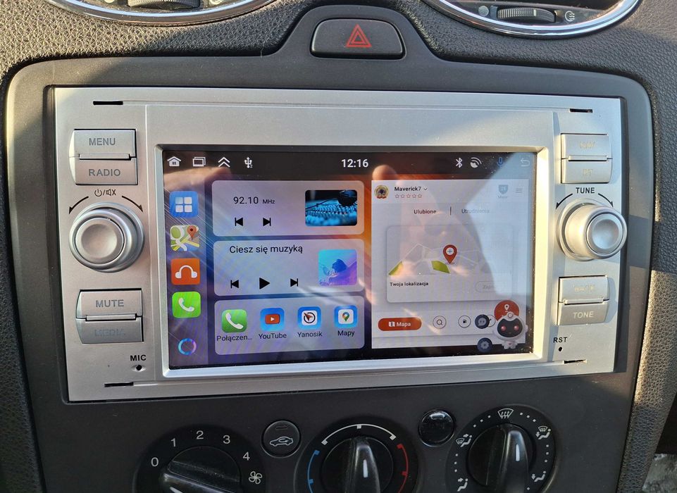 Radio samochodowe ALLNOEL 6GB RAM , Ford Android Auto