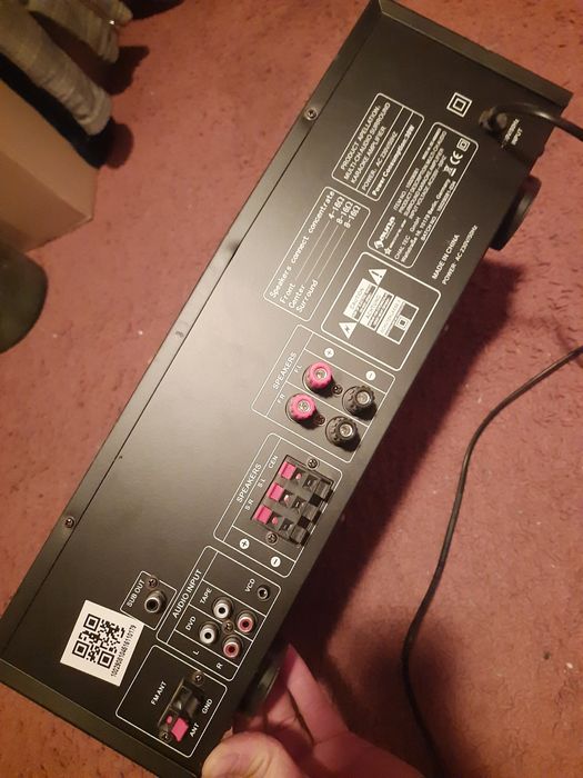 Wzmacniacz z tunerem, AUNA AMP 3800 USB