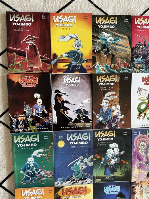 Usagi Yojimbo – kolekcja 28 tomów, Stan Sakai, Komiksy o samurajach