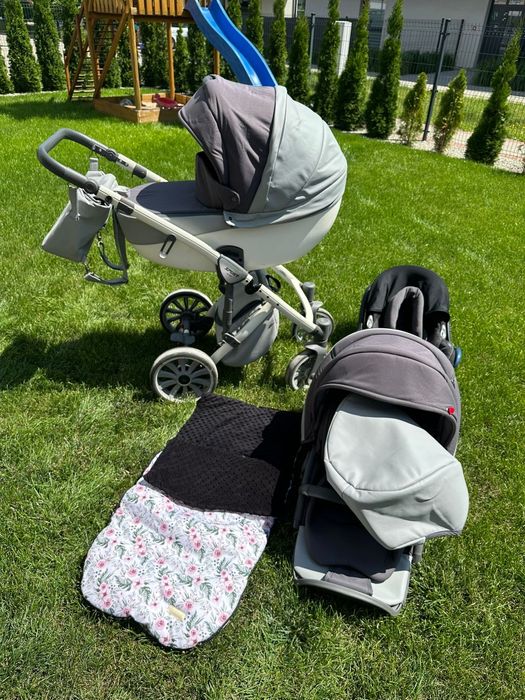 Anex Sport wózek 2w1 plus łupina Maxi Cosi z adapterami