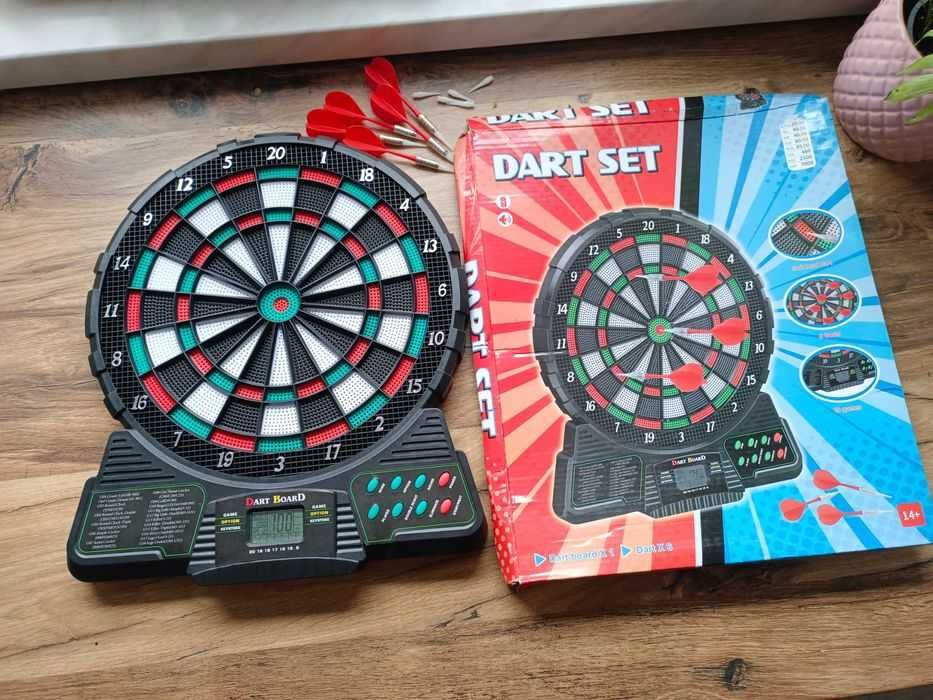 Elektroniczna Tarcza Dart Set game Gra Rzutki Lotki