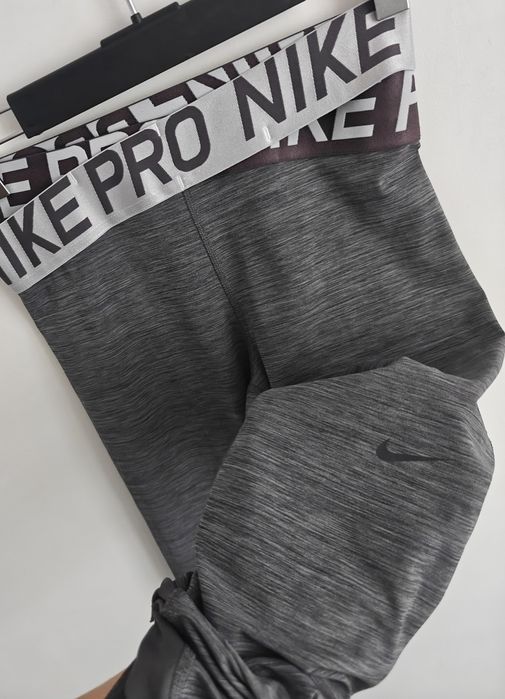 Nike Pro legginsy sportowe damskie długie M
