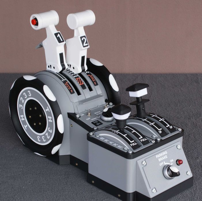 Throttle TH3233 Airbus 320 Flight Simulator 2024 Joystick Przepustnica