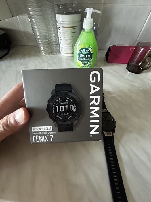 Garmin fenix 7 sapphire solar