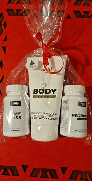 Gotowe zestawy świąteczne kosmetyki, suplementy